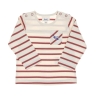 T-shirt Rose à Rayures Fille EOM Elorisa
