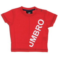 T-shirt Rouge Garçon Umbro Aniline