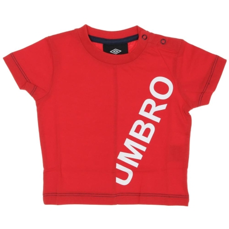 T-shirt Rouge Garçon Umbro Aniline