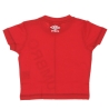 T-shirt Rouge Garçon Umbro Aniline