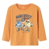 T-Shirt Manches Longues Orange Garçon Name it Thorhim