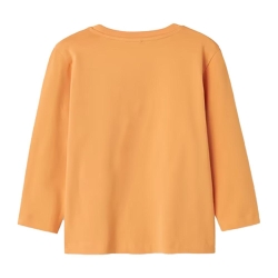 T-Shirt Manches Longues Orange Garçon Name it Thorhim