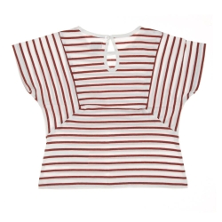 T-Shirt Blanc/Rose Fille EOM Tuner