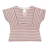 T-Shirt Blanc/Rose Fille EOM Tuner