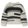 Pull Noir/Blanc Fille Kids ONLY Gsutha