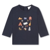 T-shirt Marine Bébé Garçon Carrément Beau Y30286