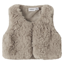 Gilet Beige Fille Name it Nano