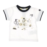 T-shirt Blanc Garçon EOM Zafio