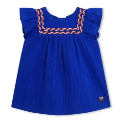 Robe Bleu Bébé Fille Carrément Beau Y30099