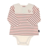 Body t-shirt Rouge/Beige Garçon EOM Vabody