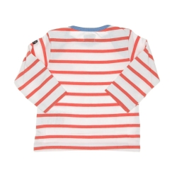 T-Shirt Blanc/Rose Garçon EOM Eloris