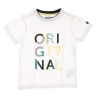 T-shirt Blanc Garçon EOM Dixsou