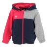Sweat Zippé Marine/Rouge/Gris Garçon Umbro Gam