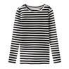 T-Shirt Manches Longues Noir/Blanc Fille Name it Fsuraja