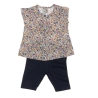 Ensemble Marine/Blanc Fille EOM Echoupa