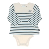 Body t-shirt Turquoise/Beige Garçon EOM Vabody