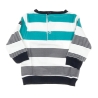 Sweat Vert/Marine à Rayures Garçon EOM Sweat