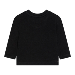 T-shirt Manches Longues Noir Garçon Calvin Klein Jeans Hero