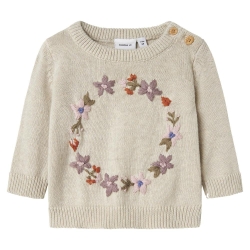 Pull Écru Fille Name it Fopair