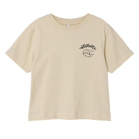 T-shirt Beige Garçon Name it Mlasso