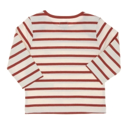 T-shirt Rose à rayures Enfant EOM Loris