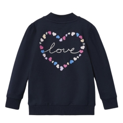 Sweat Zippé Marine Garçon Name it Fladine