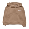 Sweat à Capuche Marron Fille KIDS ONLY Small Logo
