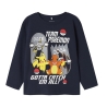 T-Shirt Manches longues Marine Garçon Name it Stern Pokemon