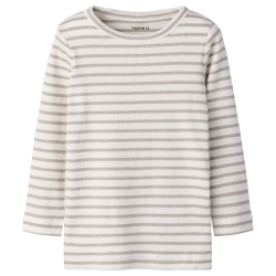 T-Shirt Manches Longues Bleu/Beige Fille Name it Bani