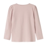 T-Shirt Manches Longues Rose Fille Name it Sorina
