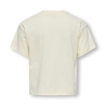 T-Shirt Écru/Rose Fille Kids ONLY Gjulitta Life