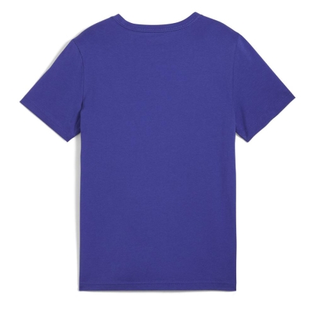T-shirt Bleu Garçon Puma Ess+ 2 Col Logo