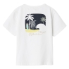 T-shirt Blanc Fille Name it Jerko