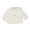 Manteau Sherpa Blanc Doux Fille EOM Xaopol