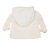 Manteau Sherpa Blanc Doux Fille EOM Xaopol