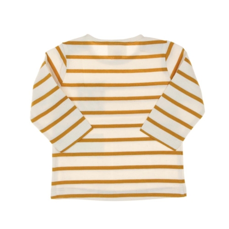 T-shirt Jaune à Rayures Garçon EOM Eloris2