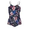 Combishort Bleu à fleurs Fille Kids ONLY Strap Jungle