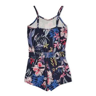 Combishort Bleu à fleurs Fille Kids ONLY Strap Jungle