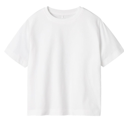 T-Shirt Blanc Fille Name it Vobbo