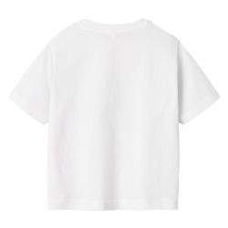 T-Shirt Blanc Fille Name it Vobbo