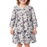 Robe Fleuris Écru Fille Name it Naline