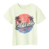 T-shirt Vert Fille Name it Vagno