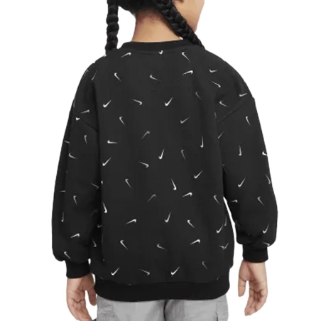 Sweat Noir Fille Nike Snack Pack