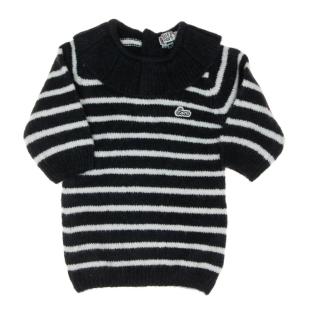Robe Marinière Marine/Blanc Fille EOM Peti