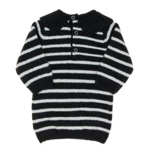 Robe Marinière Marine/Blanc Fille EOM Peti