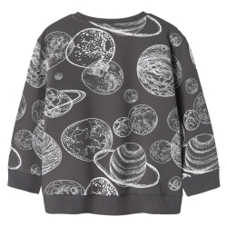 Sweat Gris Garçon Name it Daim Nasa