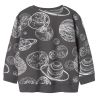Sweat Gris Garçon Name it Daim Nasa
