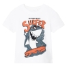 T-shirt Blanc/Orange Garçon Name it Vagno