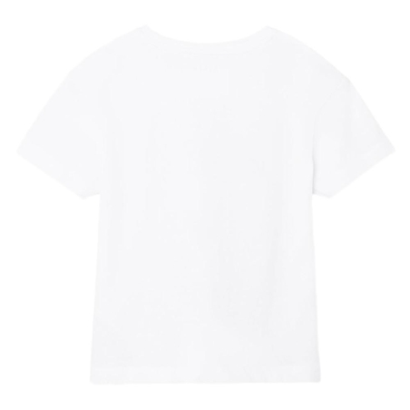 T-shirt Blanc/Orange Garçon Name it Vagno