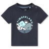 T-Shirt Bleu Bébé Timberland T60102